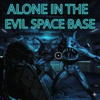 Play Alone In The Evil Space Base now!