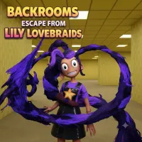 Play Game Backrooms: Escape from Lily Lovebraids