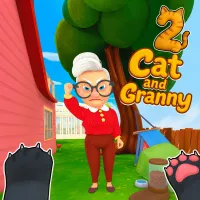 Play Game Cat and Granny 2