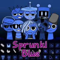 Play Game Sprunki Blue